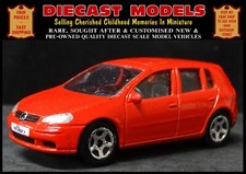 RED 2005 VW GOLF TDI MARK 5; A STUNNING 1:57 SCALE DIECAST COLLECTORS MODEL CAR