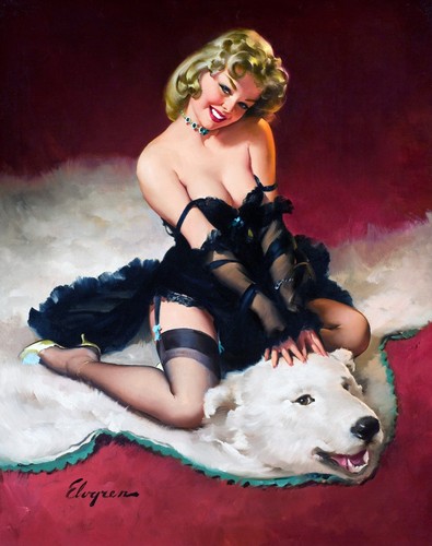 Vintage pin girls retro - pin,