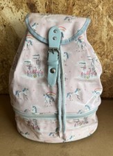 Catch Kids Unicorn Princess Castle Backpack With Foil Lining • Back To School 