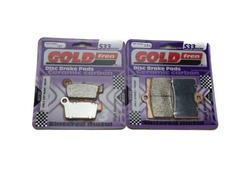Goldfren s33 brake pads front - pads,