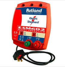 RUTLAND FENCE ENERGISER ESM 602 Mains Electric Fencing 09-121 ESM602 Fencer Unit