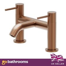 Bronze Bath Filler Tap Twin