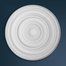 Plaster Ceiling Rose - Plain