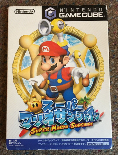 Super mario sunshine nintendo - super,
