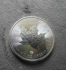 2020 1oz Silver Canadian Maple Leaf Bullion Coin - Royal Canadian Mint
