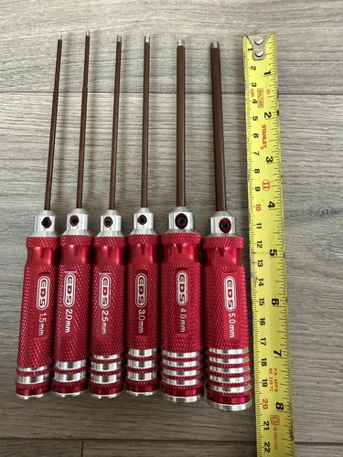 Eds 6pc hex screwdriver - eds, set