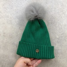 Forest Green Pom Pom Bobble