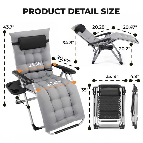 Zero gravity chair 440 - chair, lbs