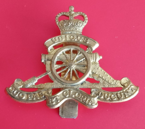 Royal artillery regiment brass - royal,