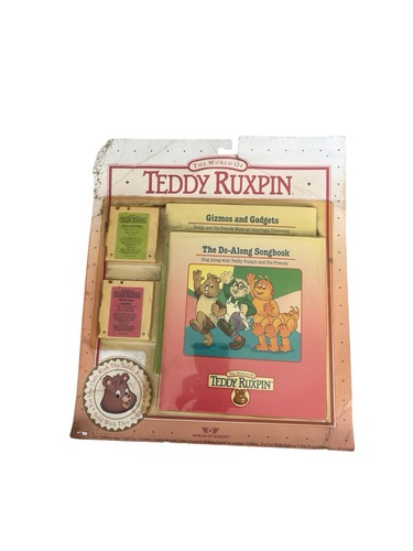 Vintage teddy ruxpin - teddy, worlds