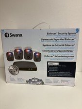 Swann 8-4680 8 Channel DVR 3TB 4 x 1080MQB Audio Cam CCTV Enforcer Kit 846804MQB