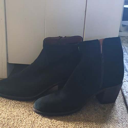 Next women navy blue - navy, suede