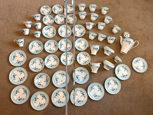 Large vintage aynsley bone - vintage,