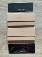 Karen Millen Blush Pink Triangular Glasses Cases x 2, bnwt