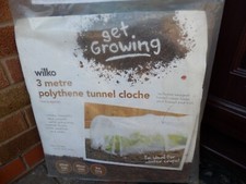 3M Poly Tunnel Cloche Mini Green House Garden Grow Protect Plant Netting Clear