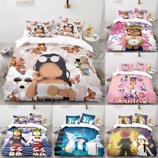 ROBLOX Game 3D Quilt Duvet Cover Bedding Sets Pillowcase Single Double Size UK