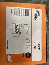 SPIT 565082 Grey Single P Clip 20mm. Box Of 100