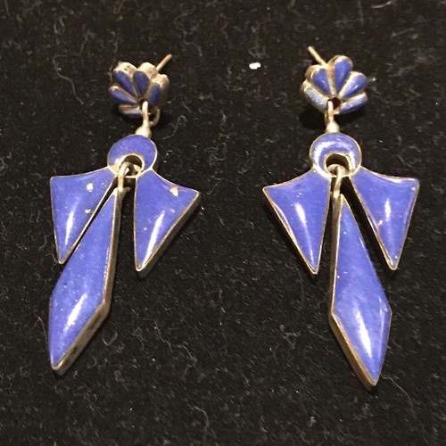 Vintage sterling lapis color - vintage,