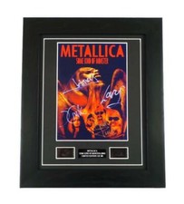 METALLICA SIGNED PREPRINT +