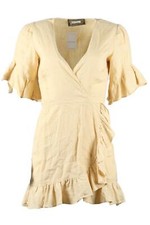 REFORMATION LINEN MINI WRAP