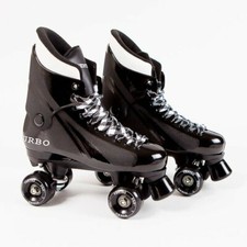 Ventro Pro Turbo Quad Roller Skates, Turbo 33 Style - Black  Wheels