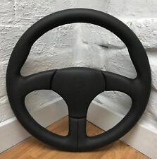 Porsche Club Sport black leather steering wheel 968, 964, 911, etc. 7B