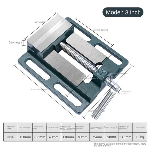 Mini bench vise - clamping, table