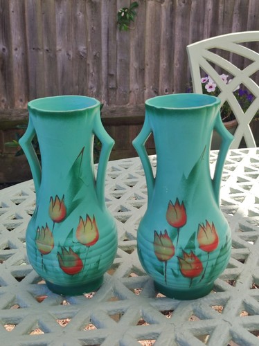 Brentleigh ware vases art - ware, vases,