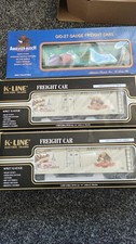 K-line 0 Gauge Wagons X2 And 1 Other