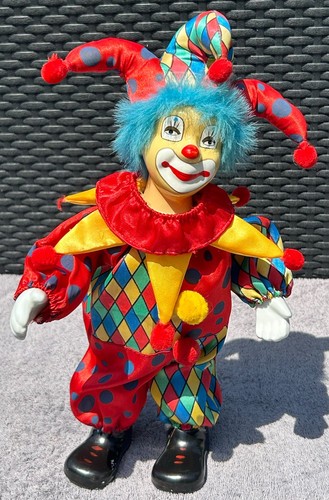 Vintage wind musical clown - vintage, up
