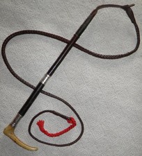 Antique Ladies Hunting Whip &