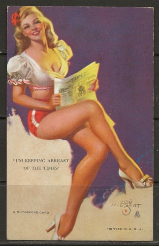 Mutoscope card m keeping - mutoscope,
