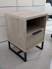 Habitat Nomad Set of 2 Bedside Tables with 1 Draw - Oak Effect