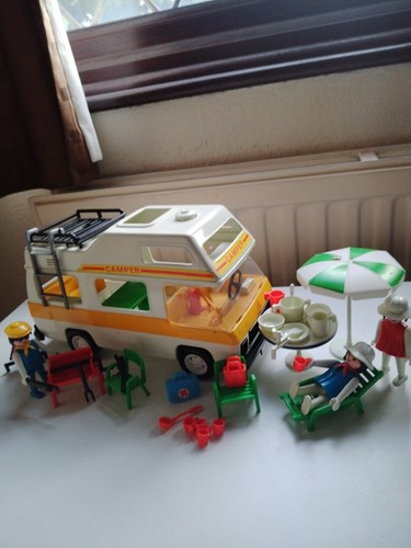 Vintage playmobil campervan - playmobil,