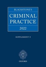 Blackstones Criminal Practice