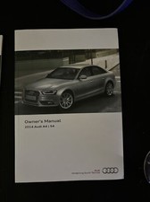 2014 Audi A4 S4 Owners Manual
