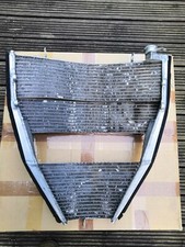 SUZUKI FACTORY 500GP RGV 500 XR89 WATER RADIATOR EX NOBU AOKI /KENNY ROBERTS JR