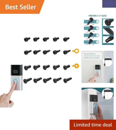 Ring doorbell screw set 20 - ring,