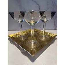 Vintage Coupe Glass Set  of 4