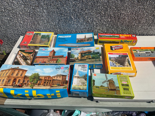 Kibri gauge building kits - no,