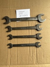 Vintage jaguar spanner set - t/w,