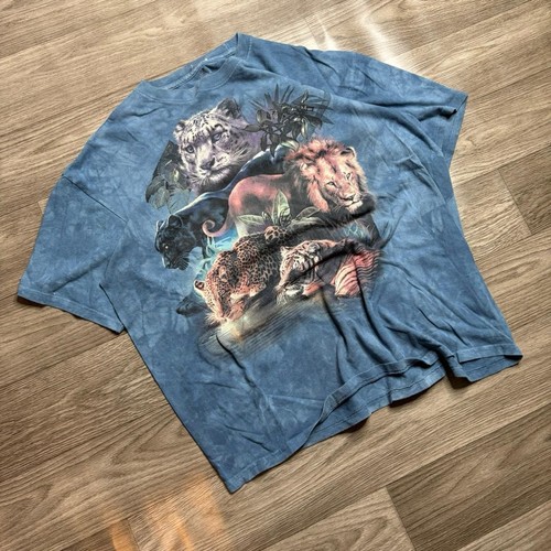 Vintage big cats lion tiger - big,