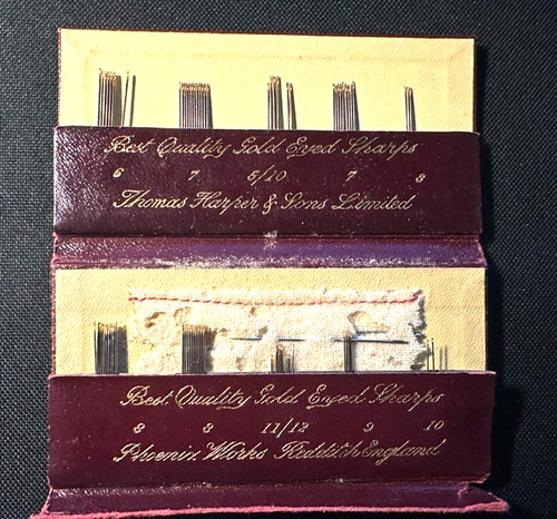 Leather case needles thomas - case,