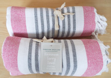Hammam terry towels x2