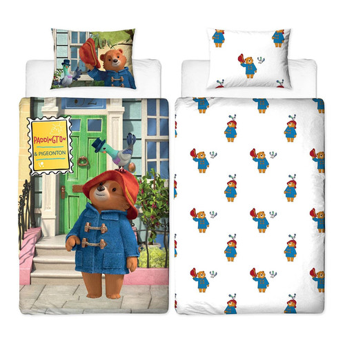 Paddington bear single duvet - bear,