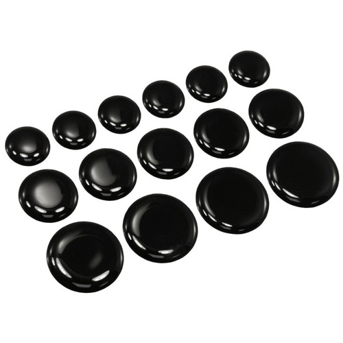 Mm black round - 16, 21