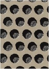Kokka Cotton Linen Canvas Fabric Black & Beige - per metre