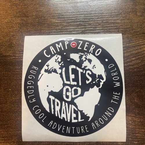 Camp zero sticker decal - sticker,