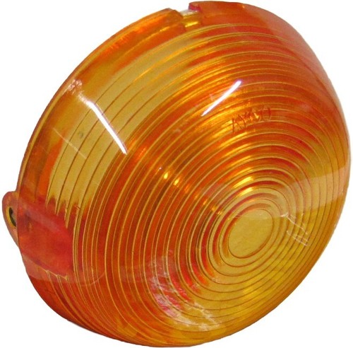 Indicator lens rear - l/h, amber