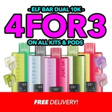 Elf Bar Dual 10k Vape Kit and